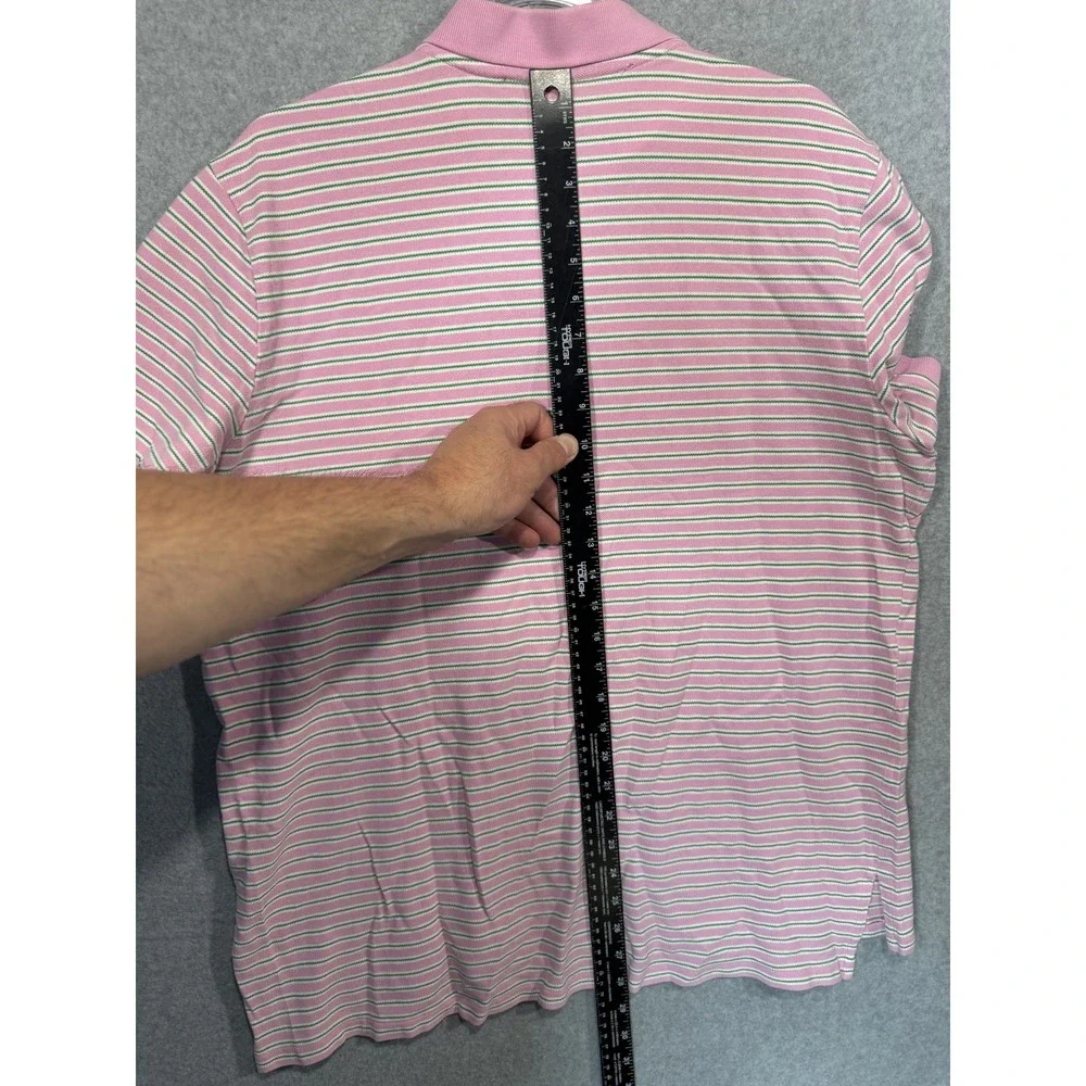 Ralph Lauren Polo‎ Shirt Mens Extra Large Striped Classic Casual Preppy XL